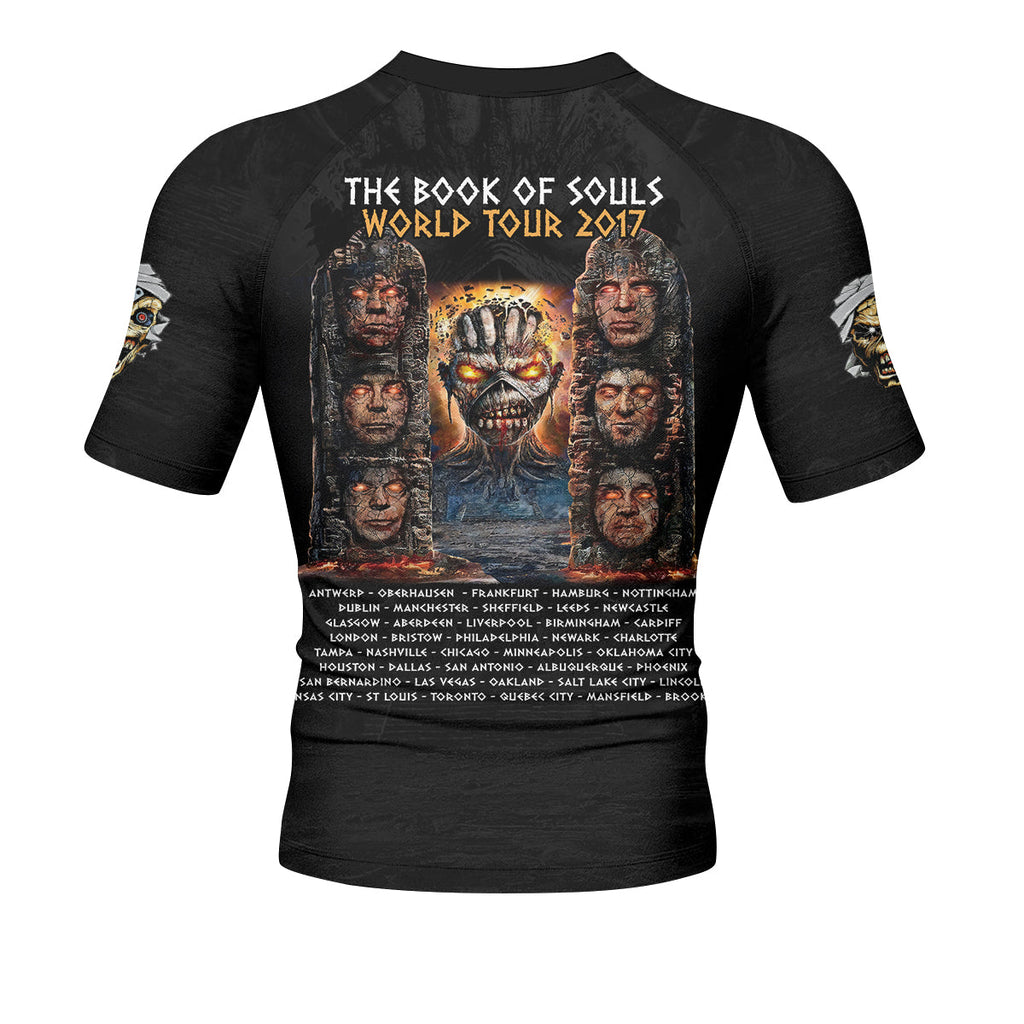 Iron Maiden The Book Of Souls Rash Guard