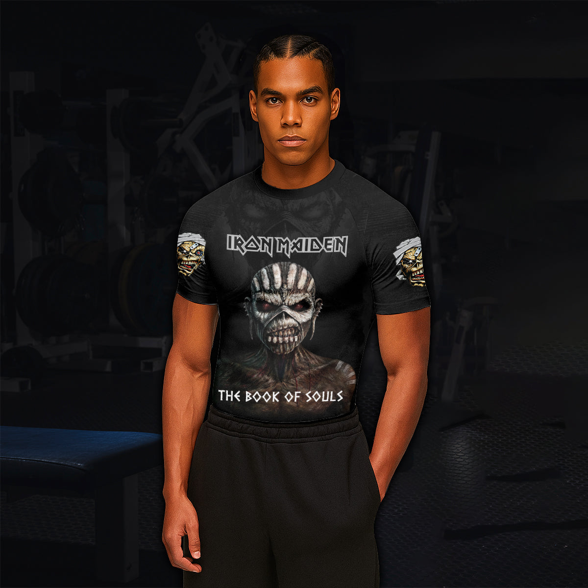 Iron Maiden The Book Of Souls Rash Guard