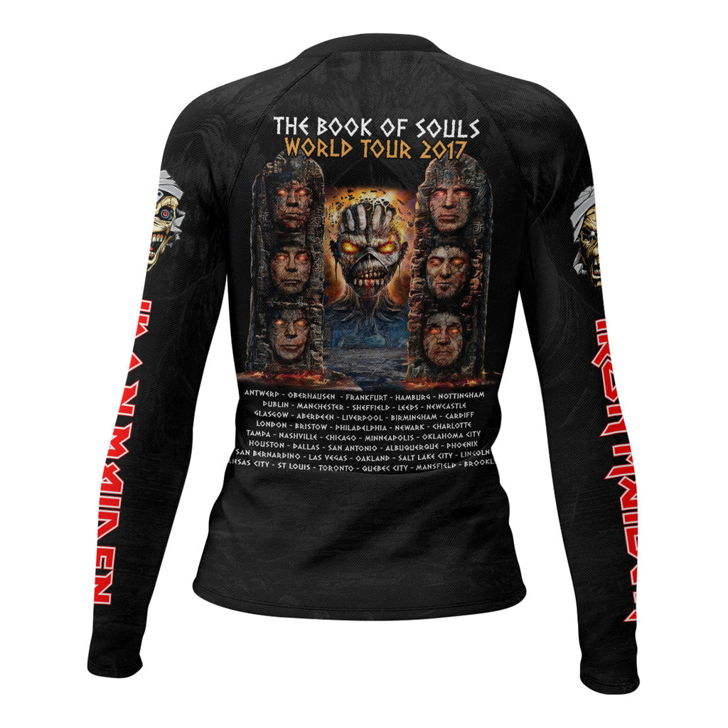 Iron Maiden The Book Of Souls Rash Guard