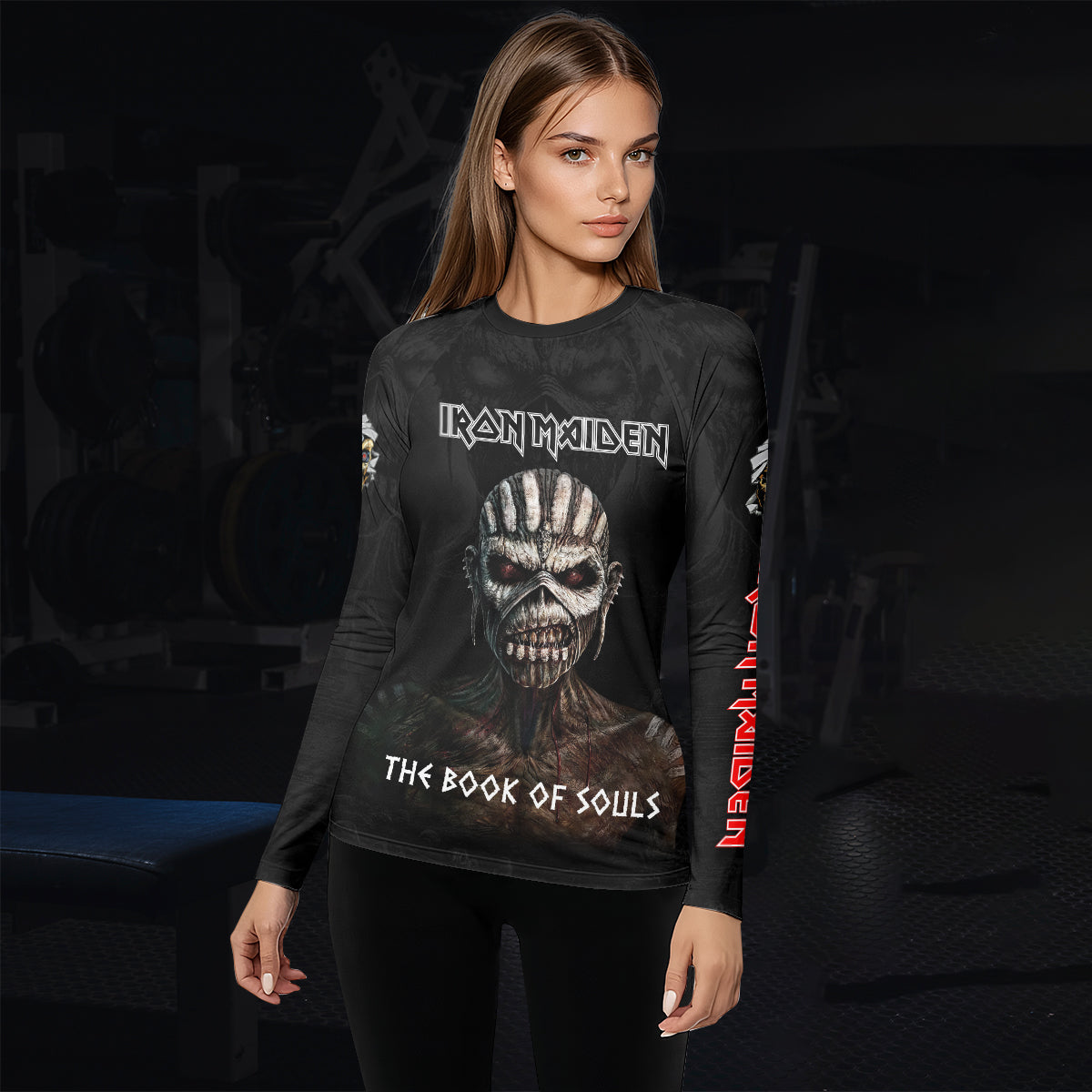 Iron Maiden The Book Of Souls Rash Guard