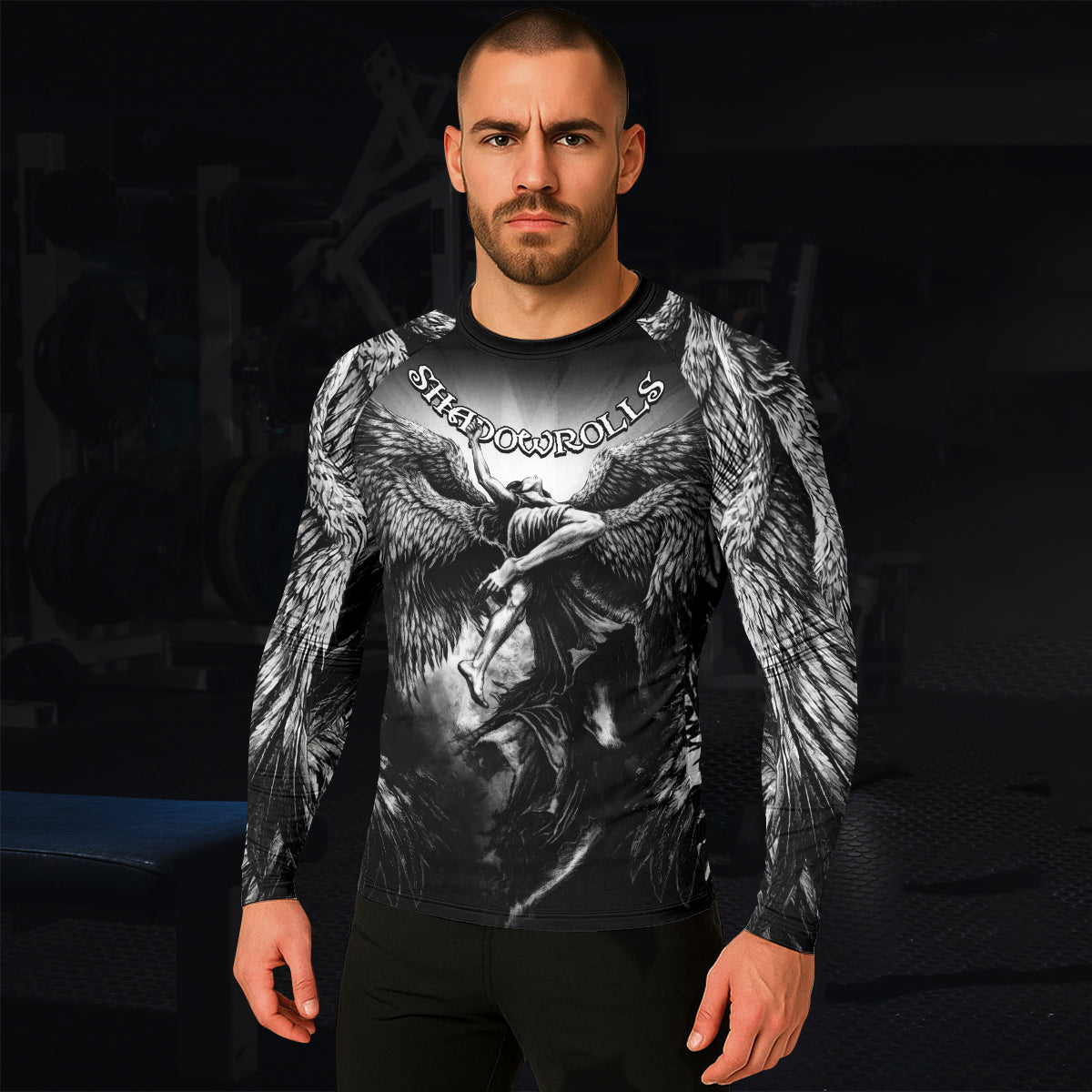 Shadowrolls Dark Angel Rash Guard