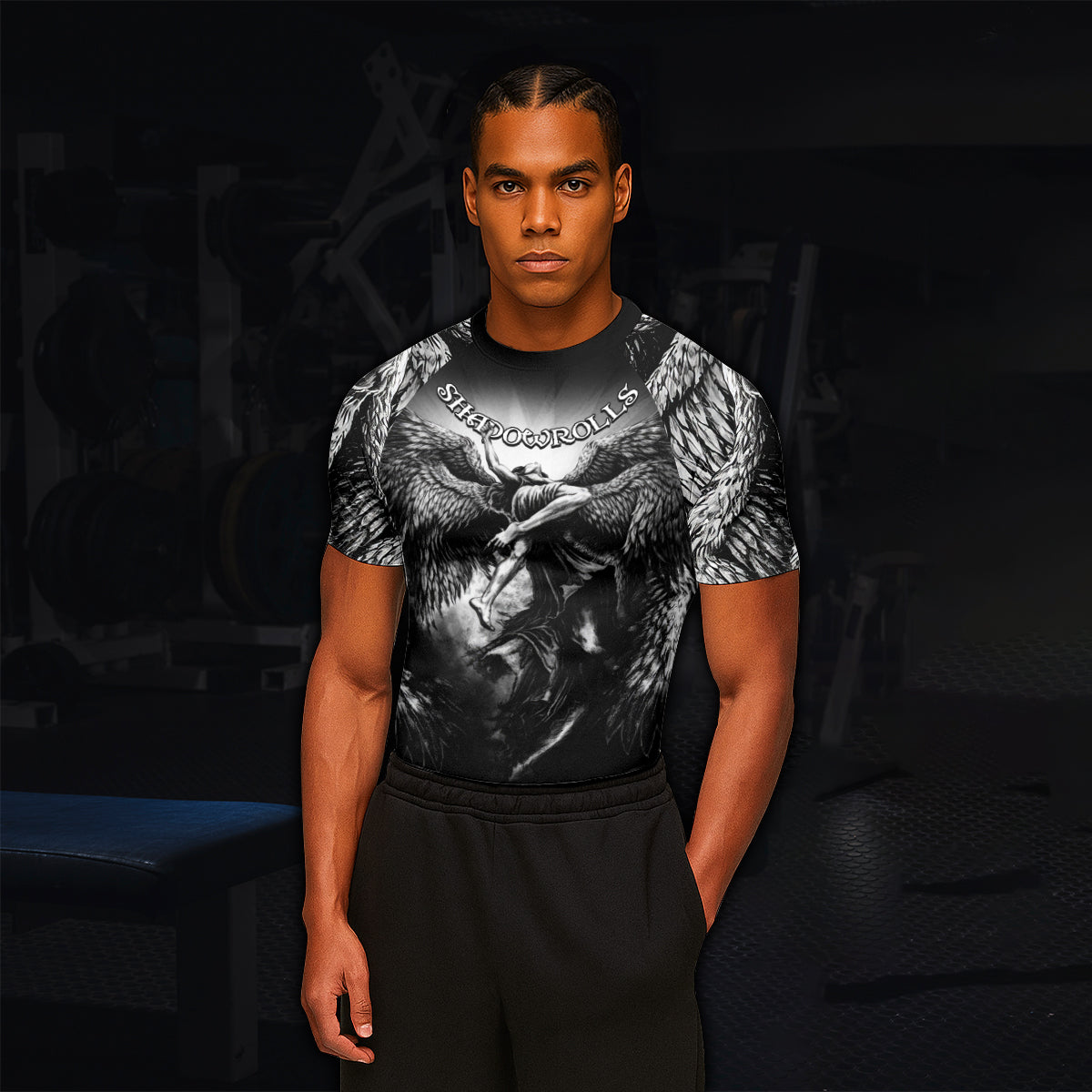 Shadowrolls Dark Angel Rash Guard