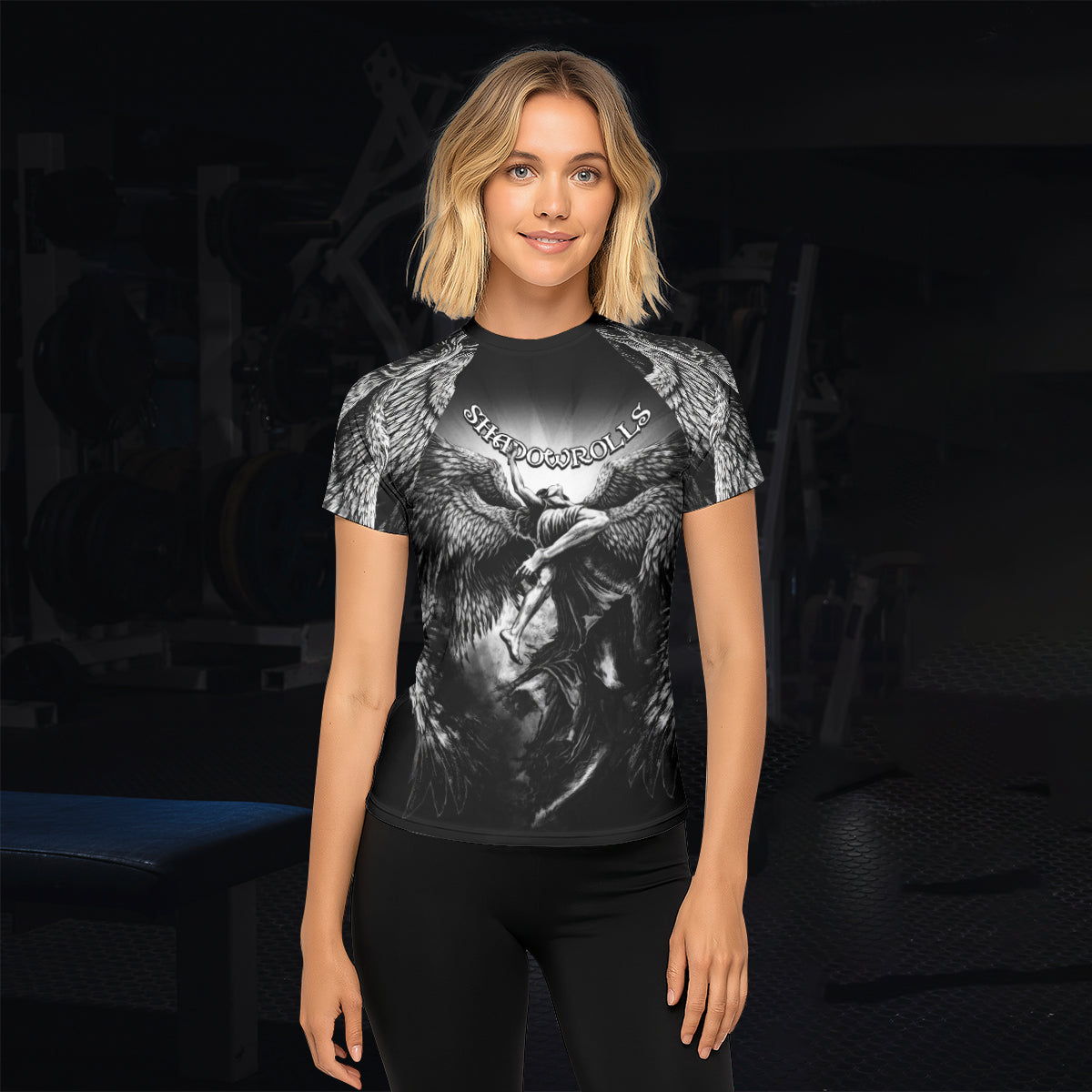 Shadowrolls Dark Angel Rash Guard