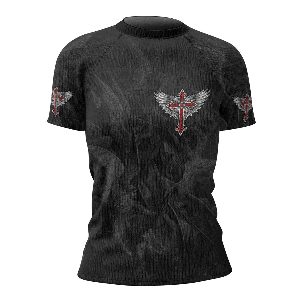 Gothic Spine Wings Rash Guard