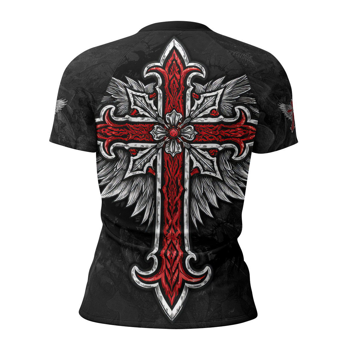 Gothic Spine Wings Rash Guard