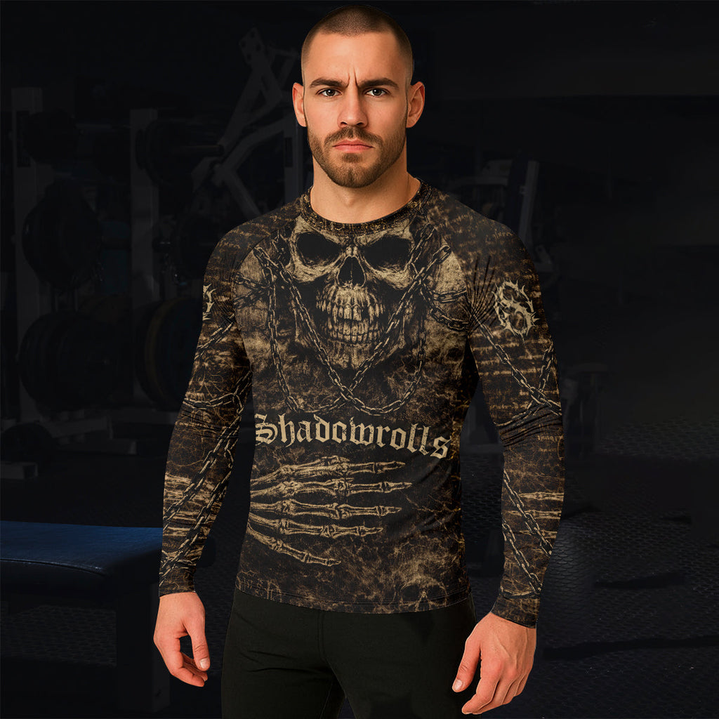 Shadowrolls Skull Chain Rash Guard