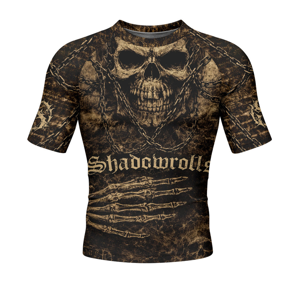 Shadowrolls Skull Chain Rash Guard