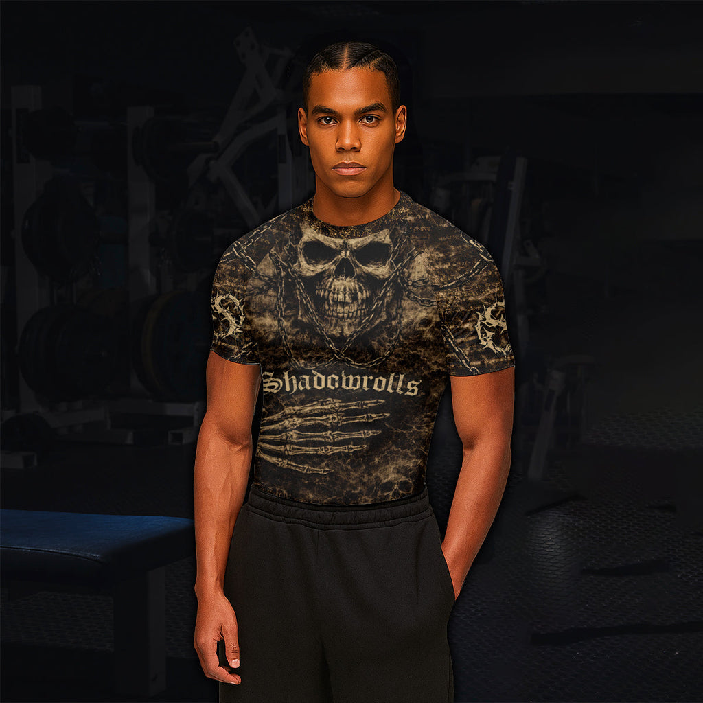Shadowrolls Skull Chain Rash Guard