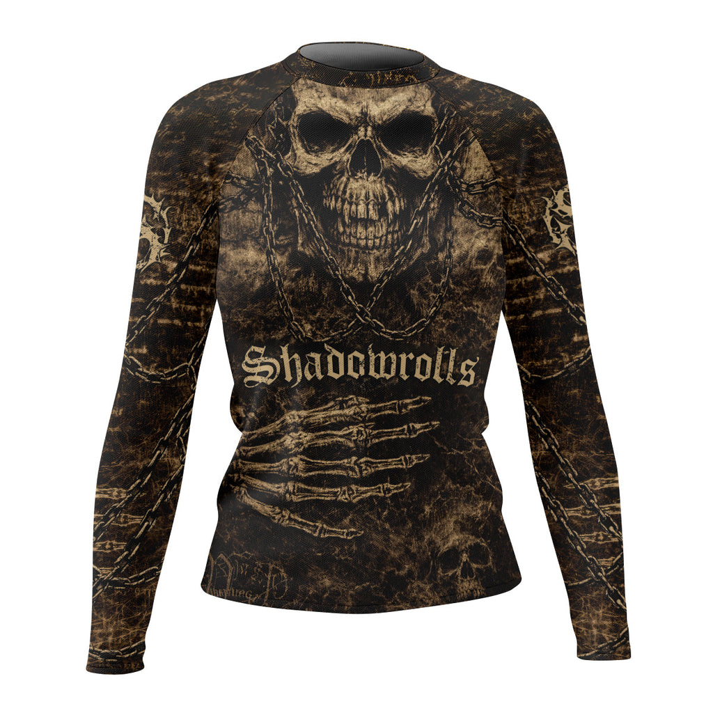 Shadowrolls Skull Chain Rash Guard