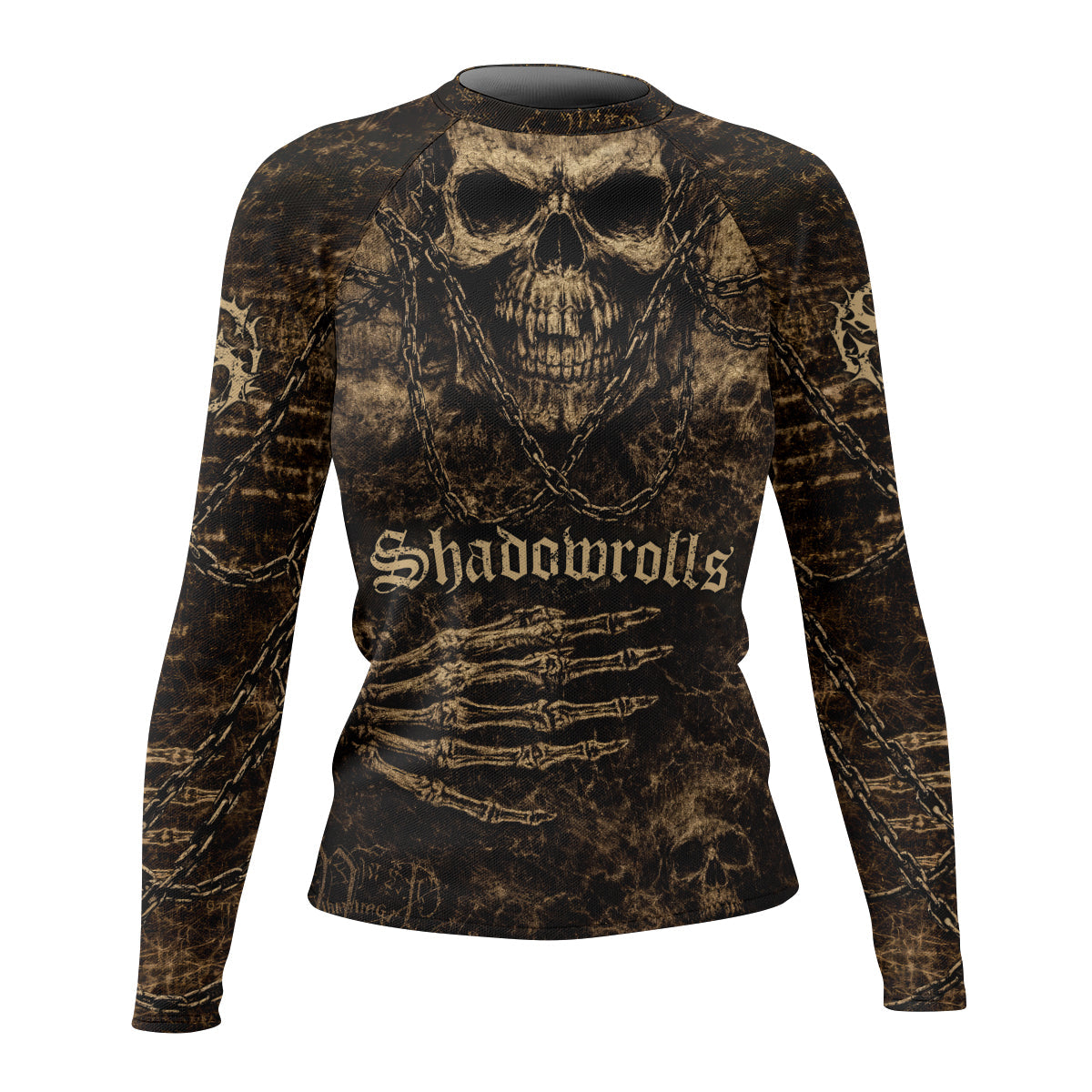 Shadowrolls Skull Chain Rash Guard