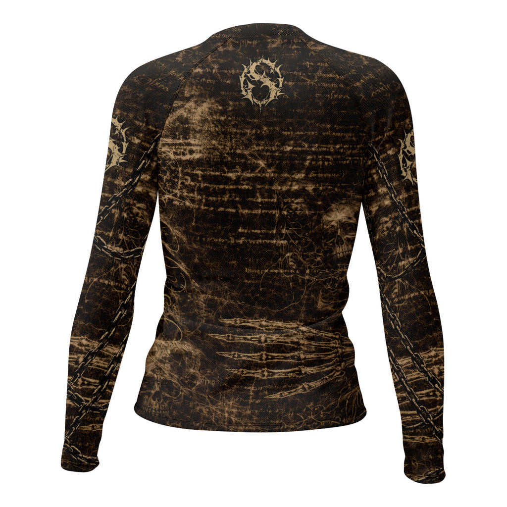Shadowrolls Skull Chain Rash Guard
