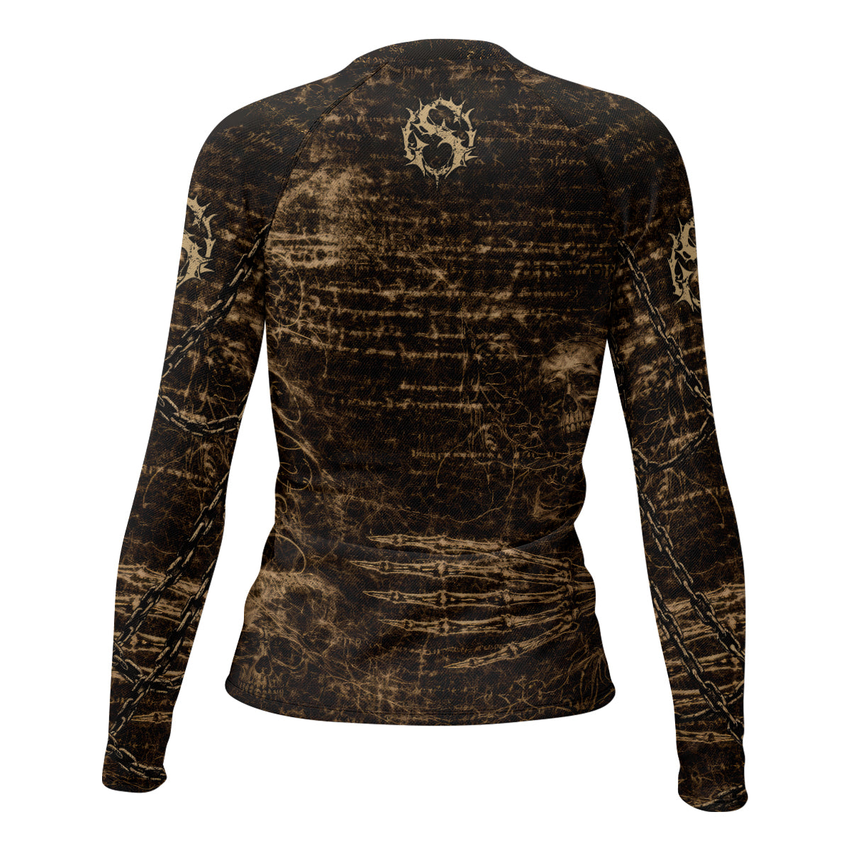 Shadowrolls Skull Chain Rash Guard