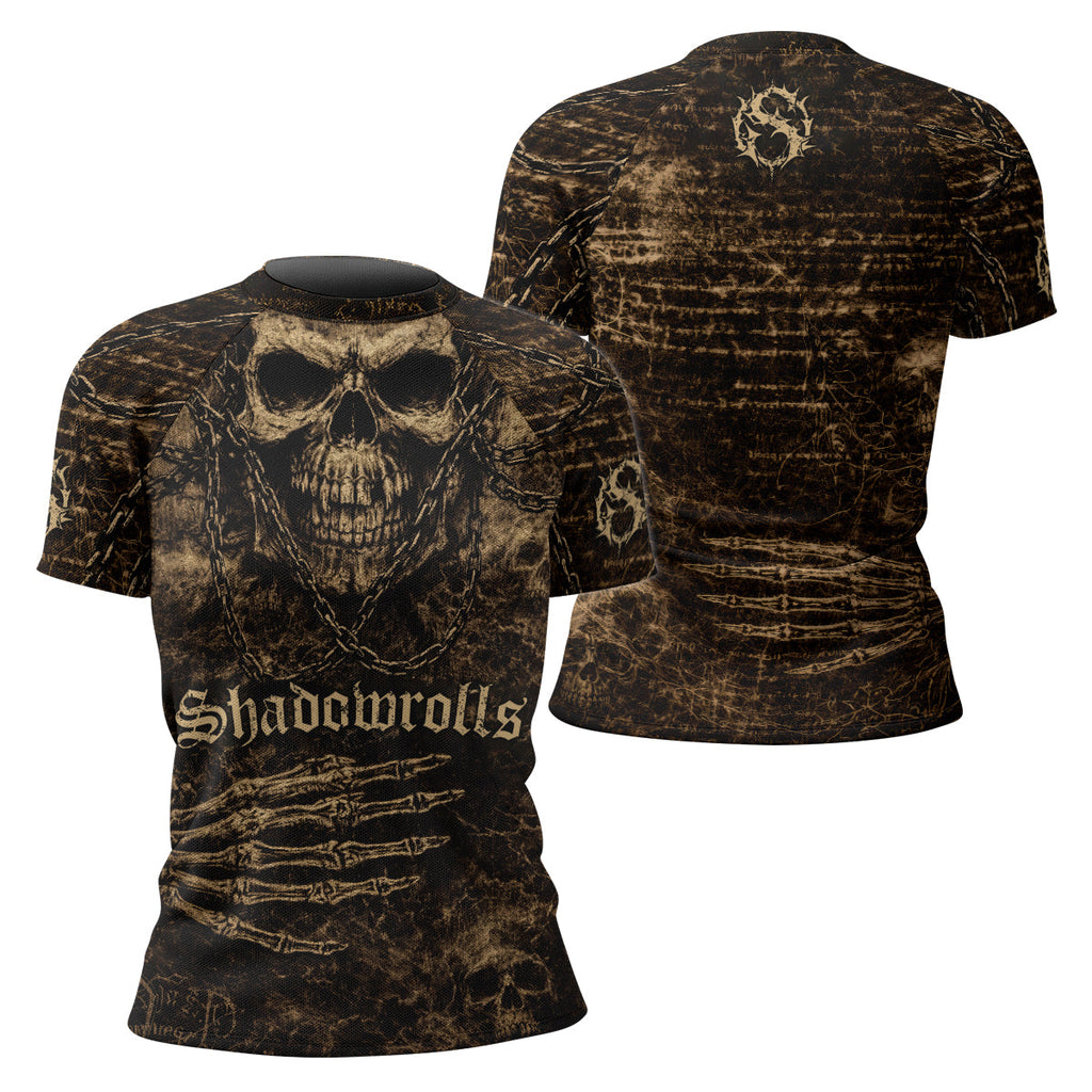 Shadowrolls Skull Chain Rash Guard