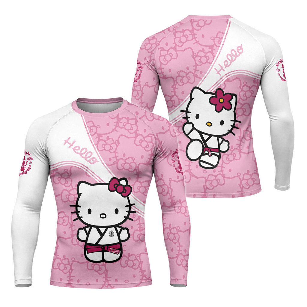 Hello Kitty BJJ Rash Guard