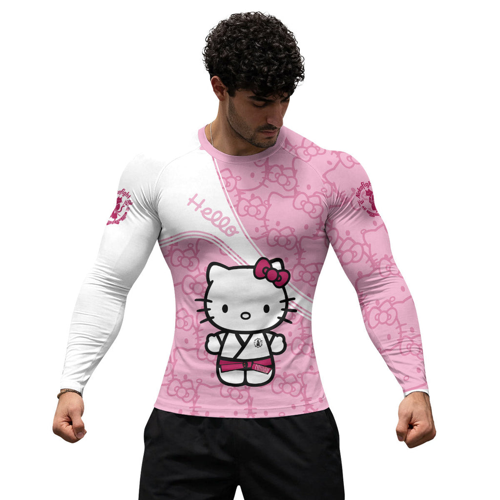 Hello Kitty BJJ Rash Guard
