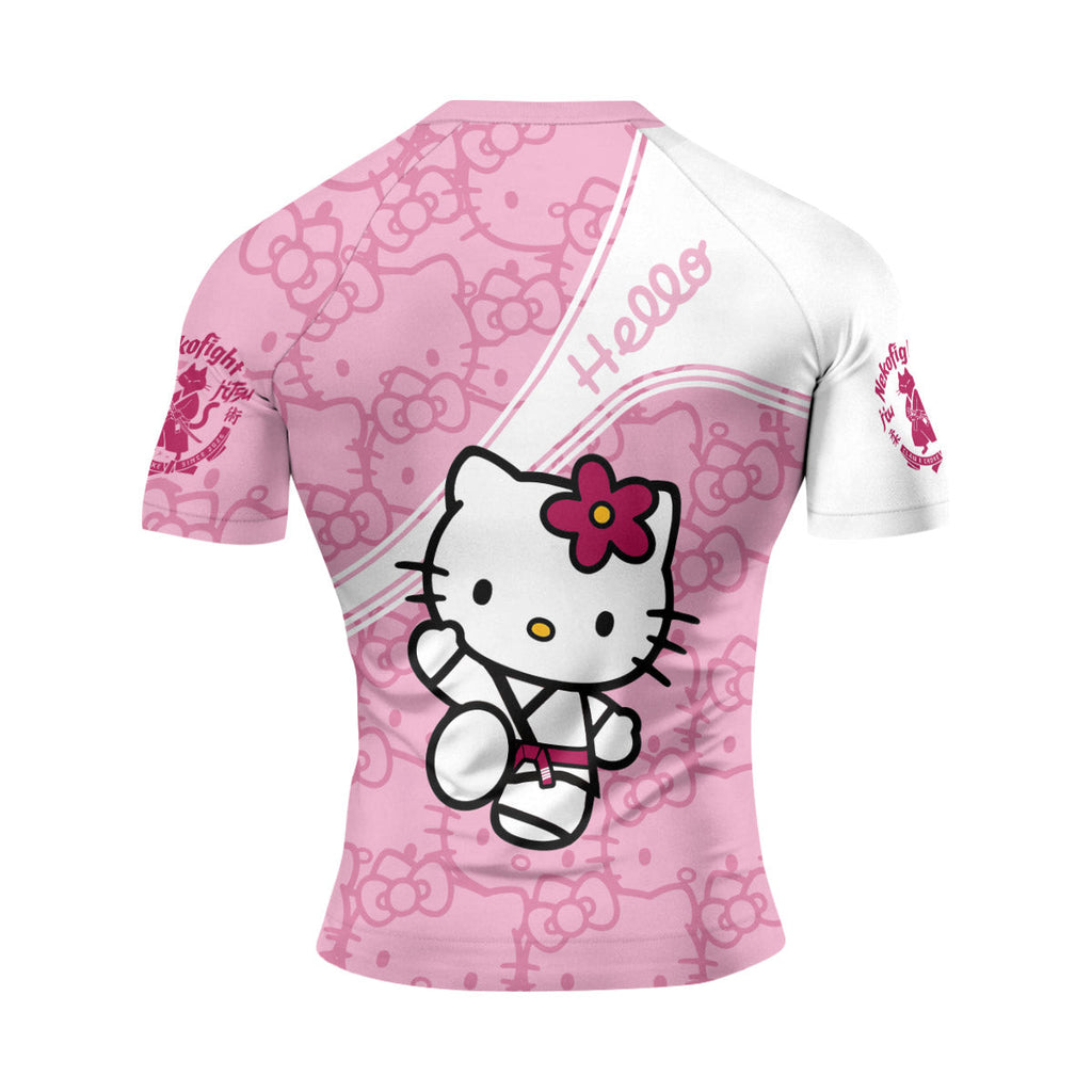 Hello Kitty BJJ Rash Guard