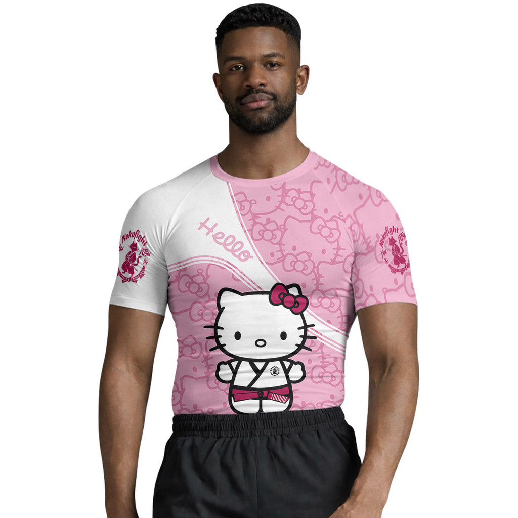 Hello Kitty BJJ Rash Guard