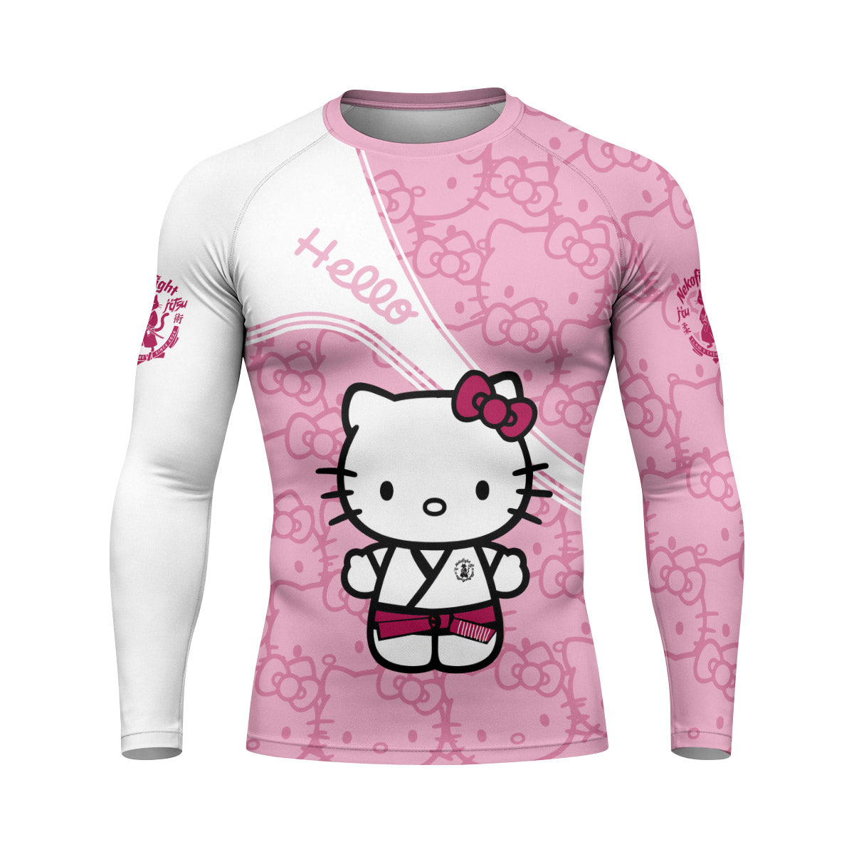 Hello Kitty BJJ Rash Guard