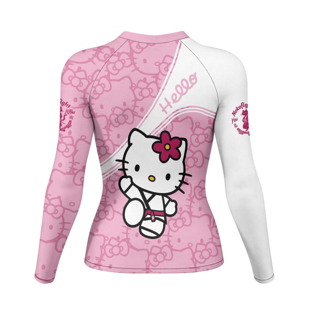 Hello Kitty BJJ Rash Guard
