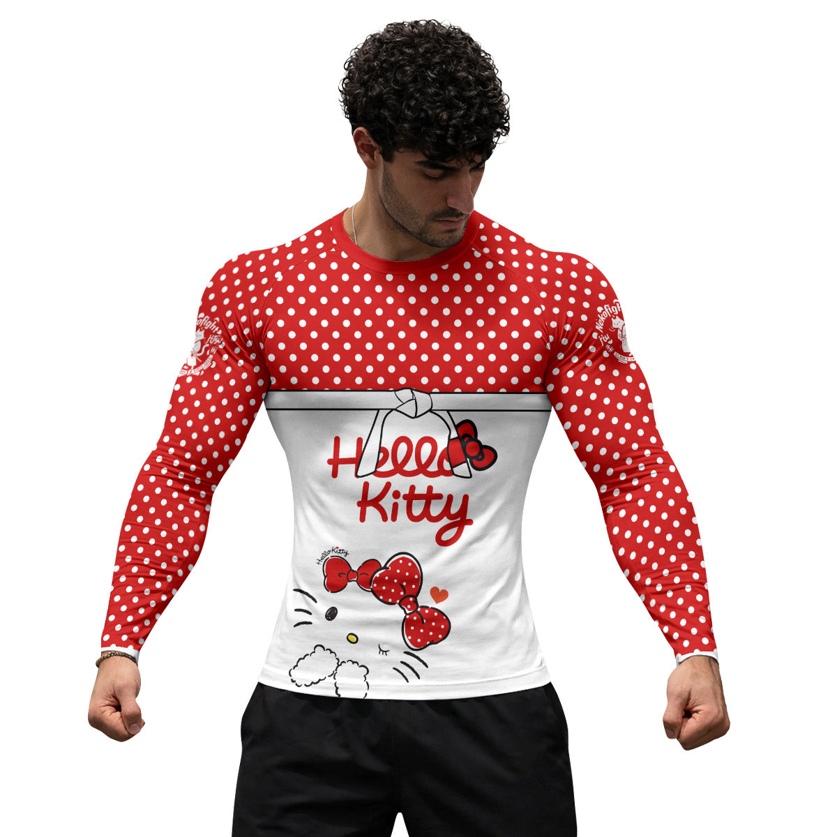 Hello Kitty Polka Dot Rash Guard