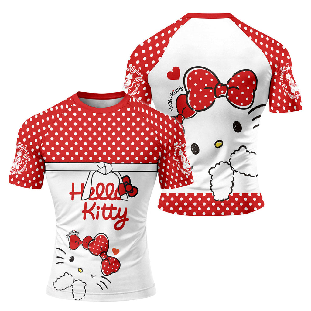 Hello Kitty Polka Dot Rash Guard