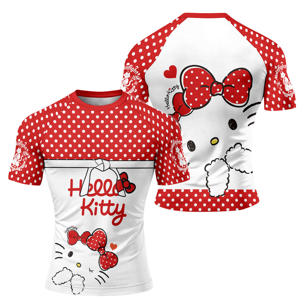 Hello Kitty Polka Dot Rash Guard