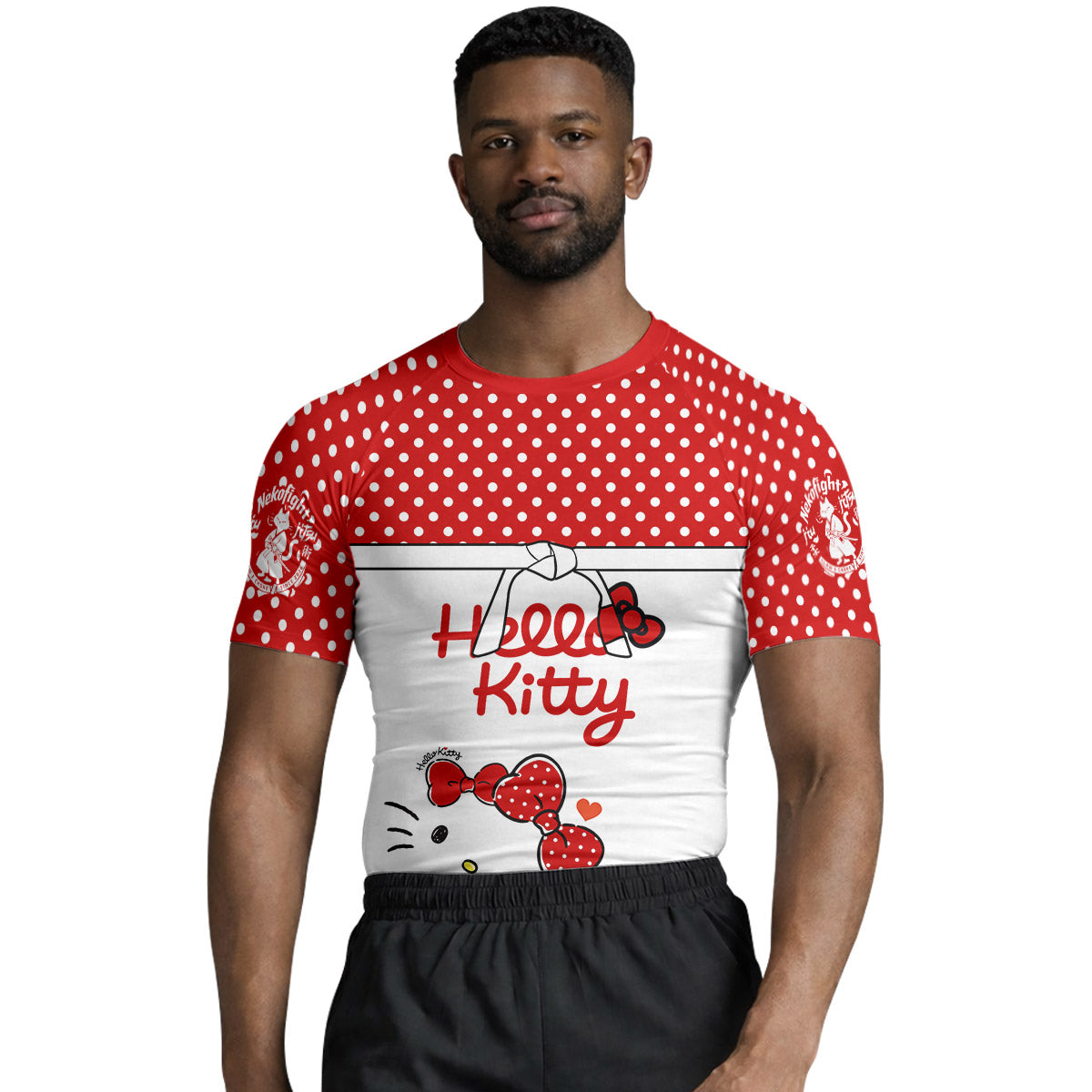 Hello Kitty Polka Dot Rash Guard