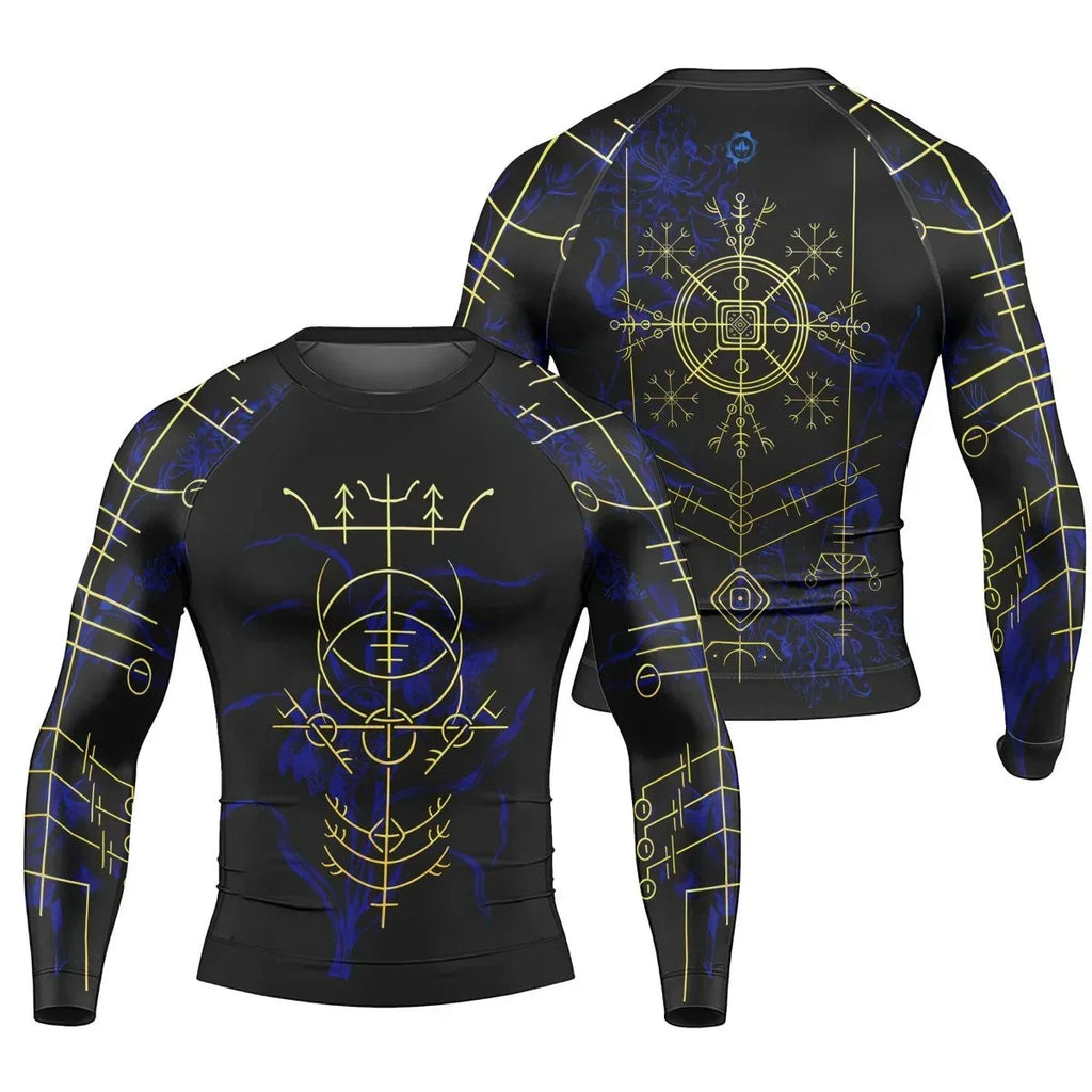 Hulinhjamur Men's Long Sleeve Rash Guard