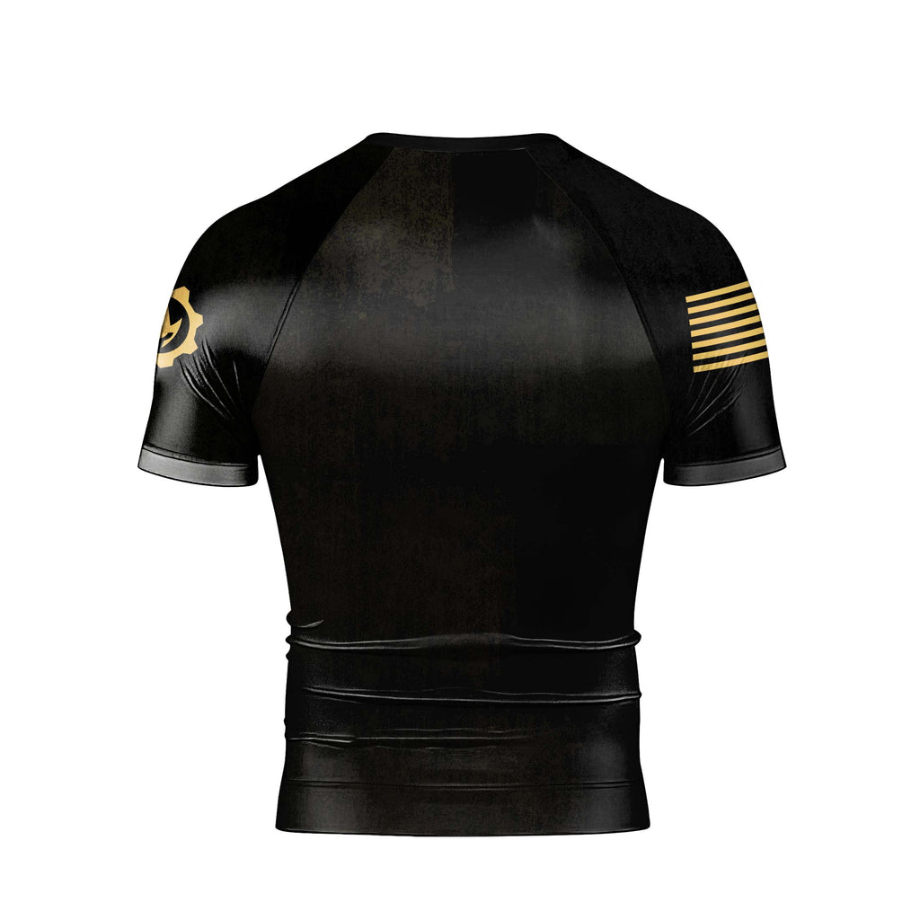 Iron Patriot Men's Short Sleeve Rash Guard
