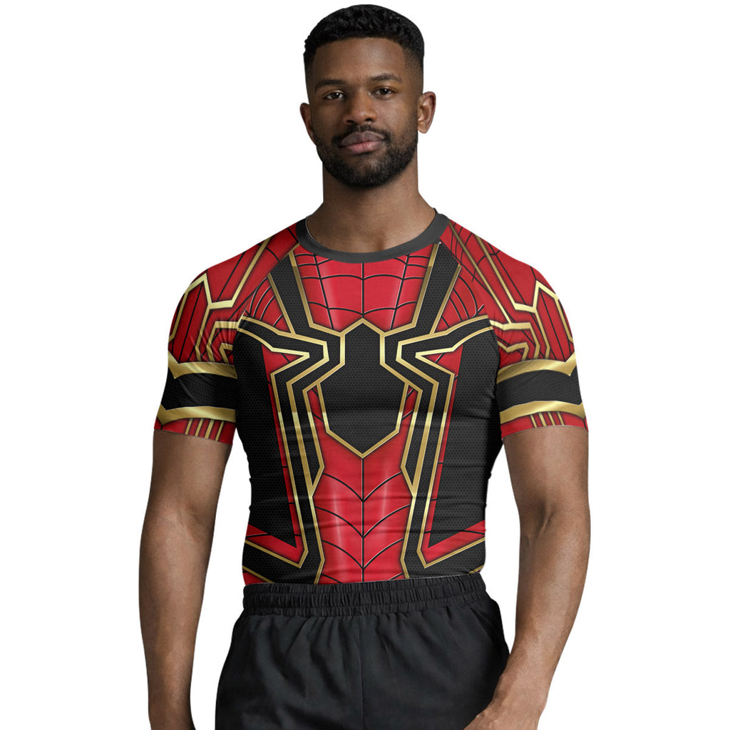 Iron Spider Armor Rash Guard