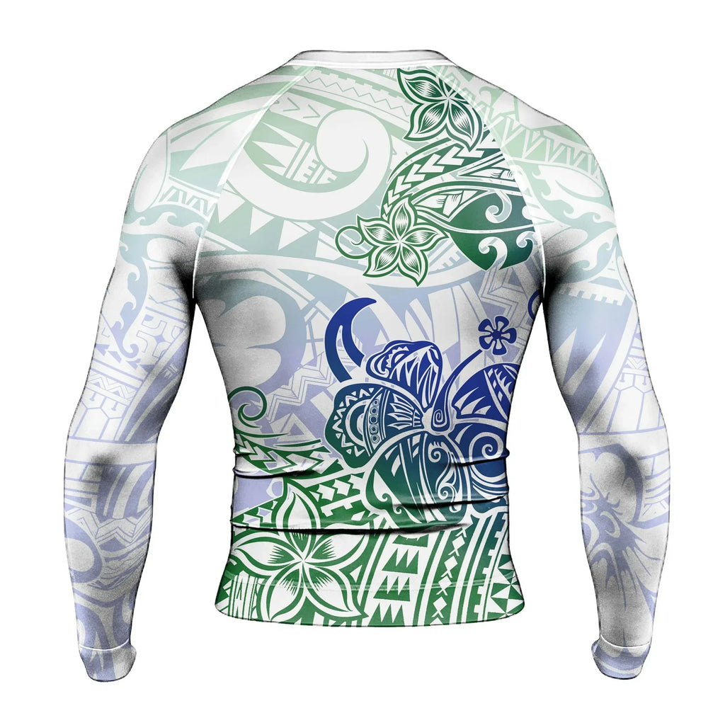 Island Spirit Men's Long Sleeve Rash Guard
