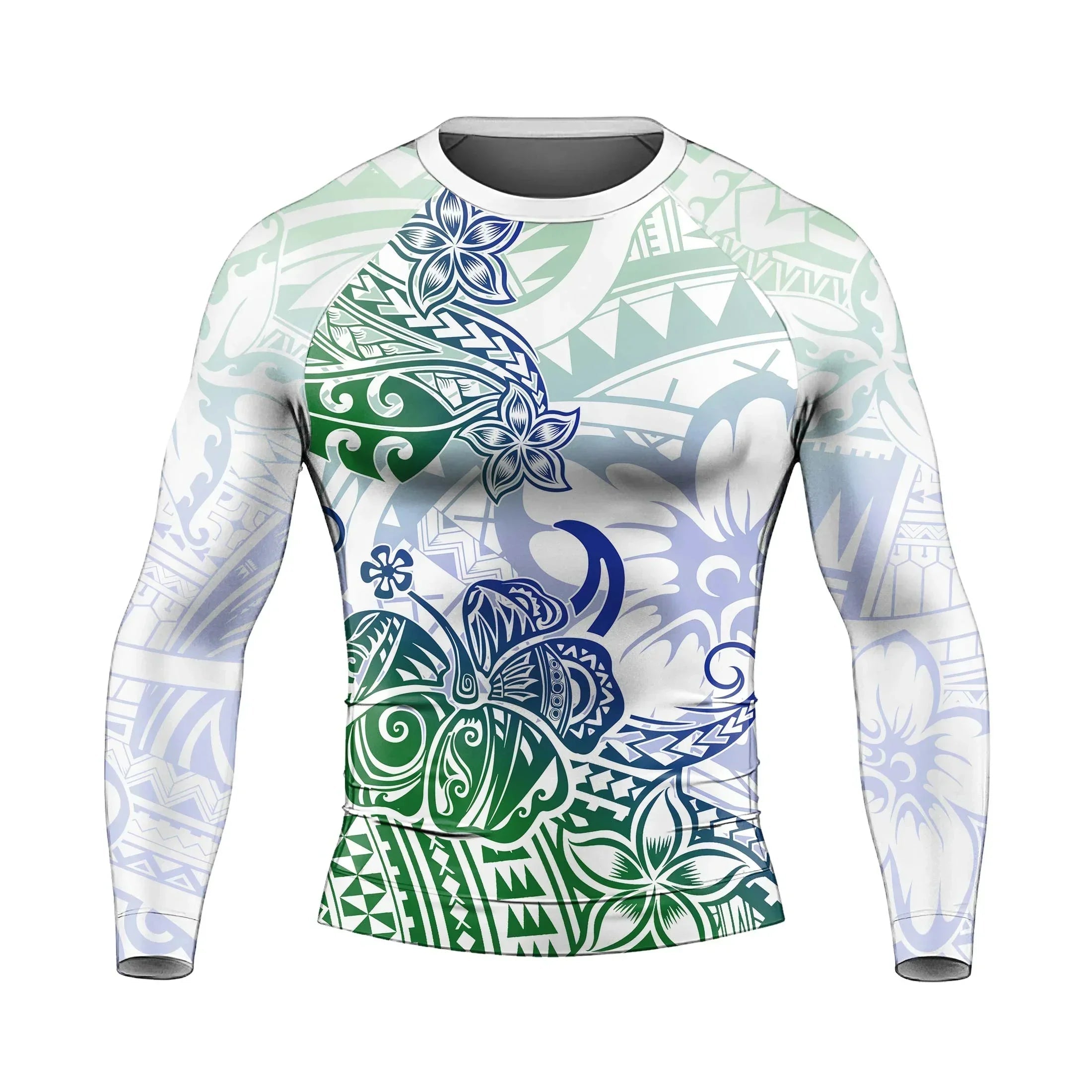 Island Spirit Men's Long Sleeve Rash Guard