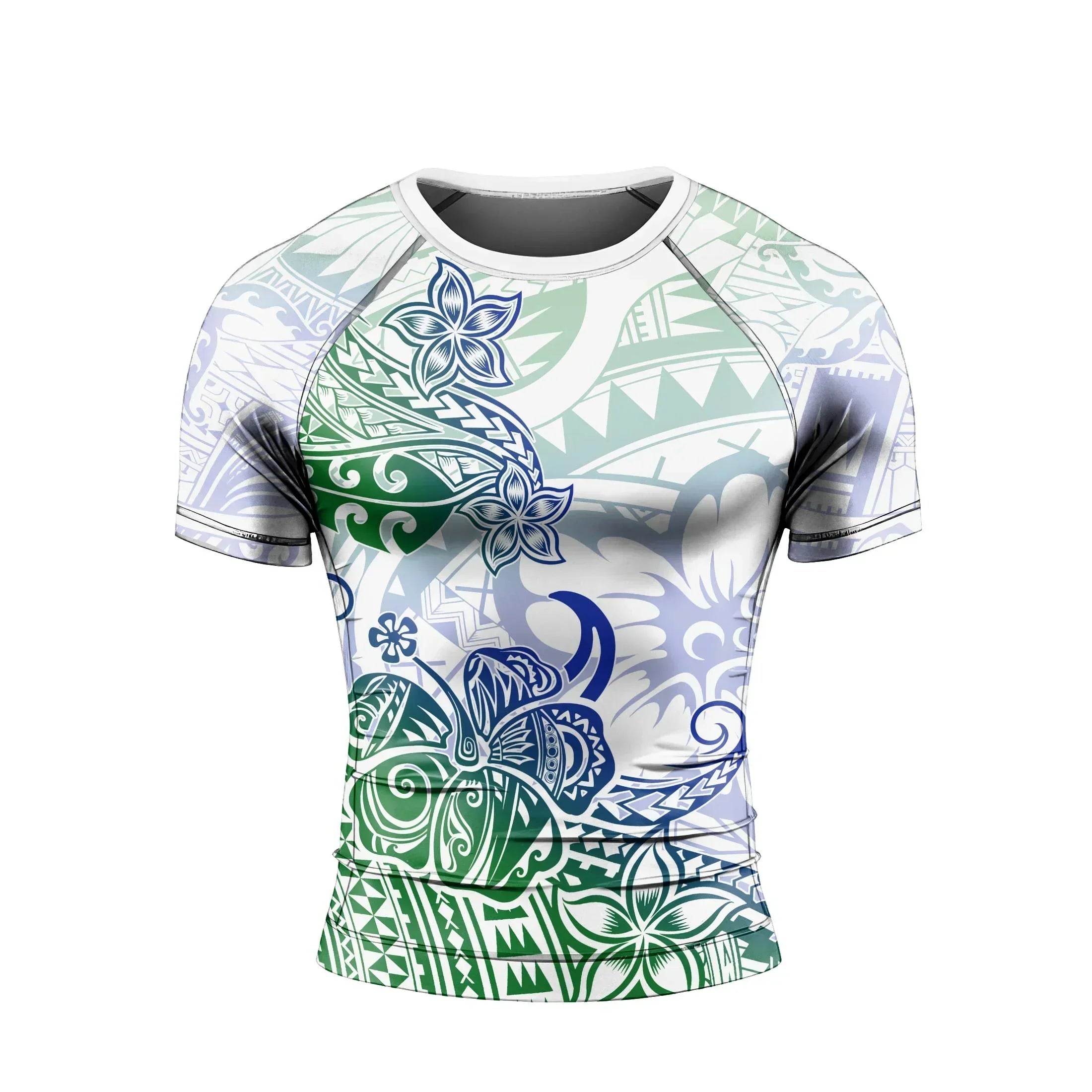 Island Spirit Men's Short Sleeve Rash Guard