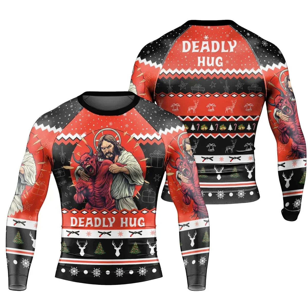 Sacred Guardian Choking Men's Long Sleeve Rash Guard