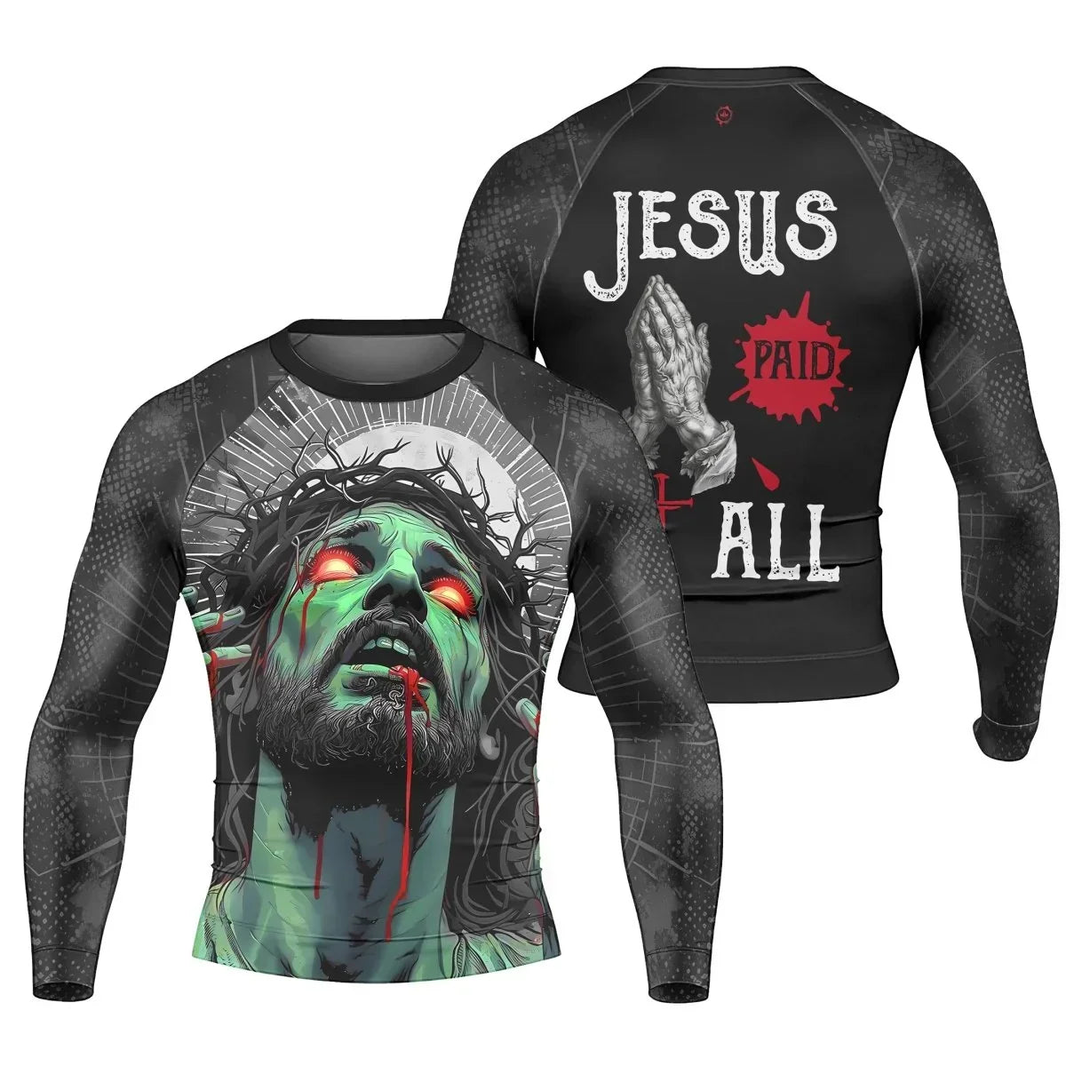 Redeemed Sacrifice Men's Long Sleeve Rash Guard