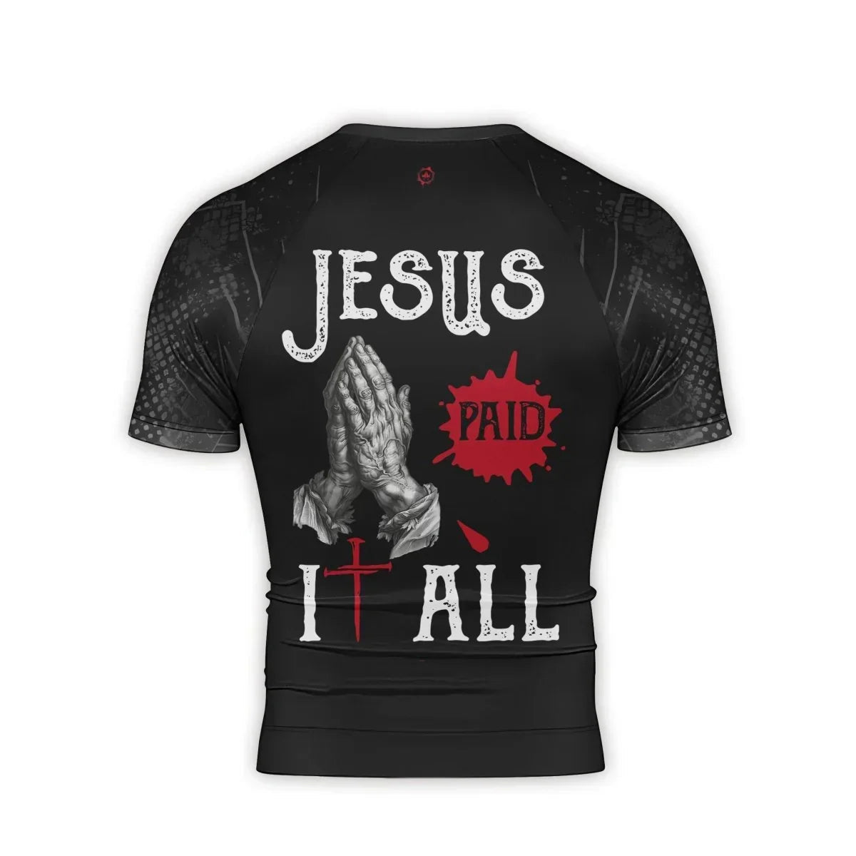 Redeemed Sacrifice Men's Short Sleeve Rash Guard