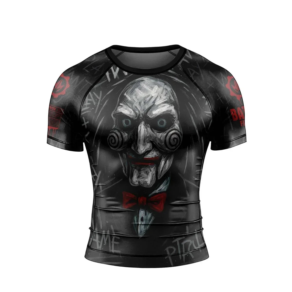 Jigsaw Game Men's Short Sleeve Rash Guard