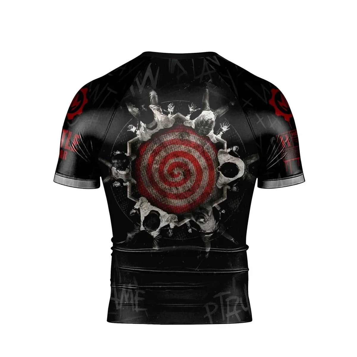 Jigsaw Game Men's Short Sleeve Rash Guard