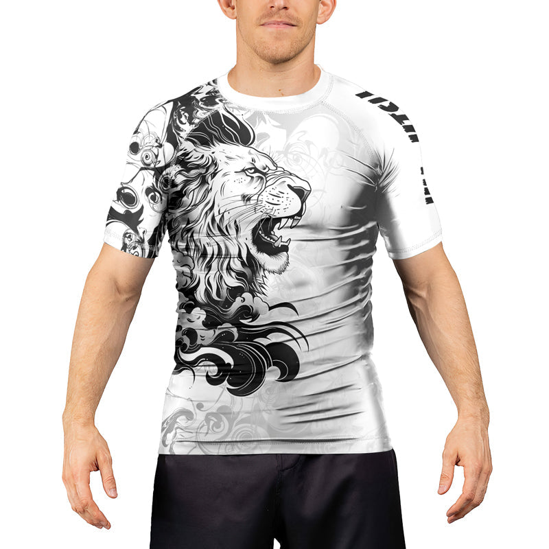 Rashninja Mystic Mane Men's Short Sleeve Rash Guard