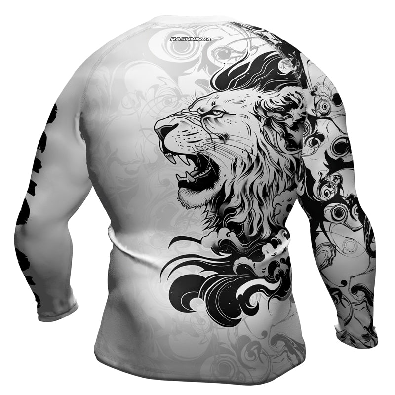 Rashninja Mystic Mane Men's Long Sleeve Rash Guard