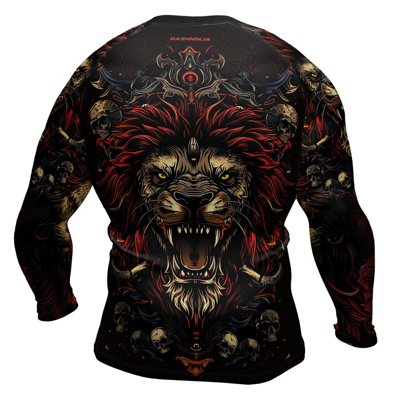 Rashninja King’s Wrath Men's Long Sleeve Rash Guard