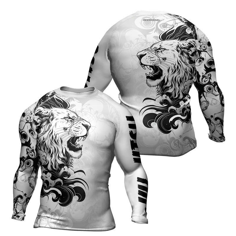 Rashninja Mystic Mane Men's Long Sleeve Rash Guard
