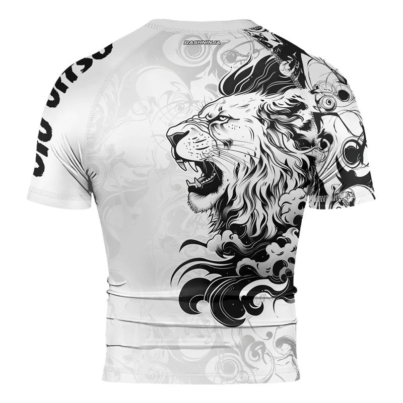 Rashninja Mystic Mane Men's Short Sleeve Rash Guard