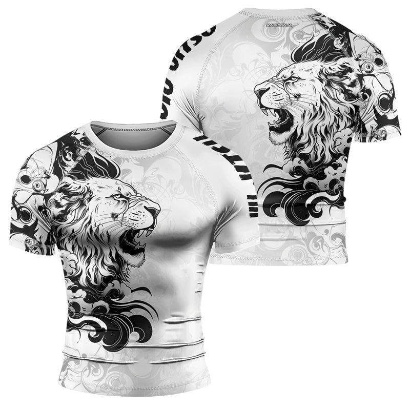 Rashninja Mystic Mane Men's Short Sleeve Rash Guard