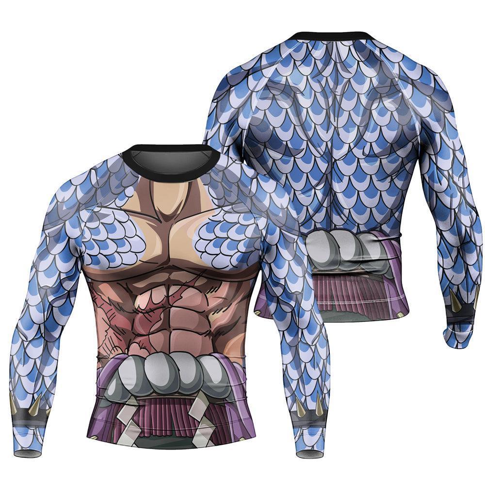 Kaido One Piece Long Sleeve Rash Guard