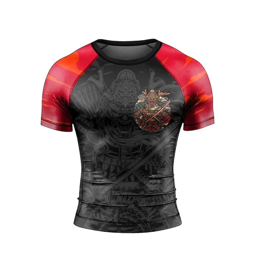 Samurai Shogun Short Sleeve Rash Guard