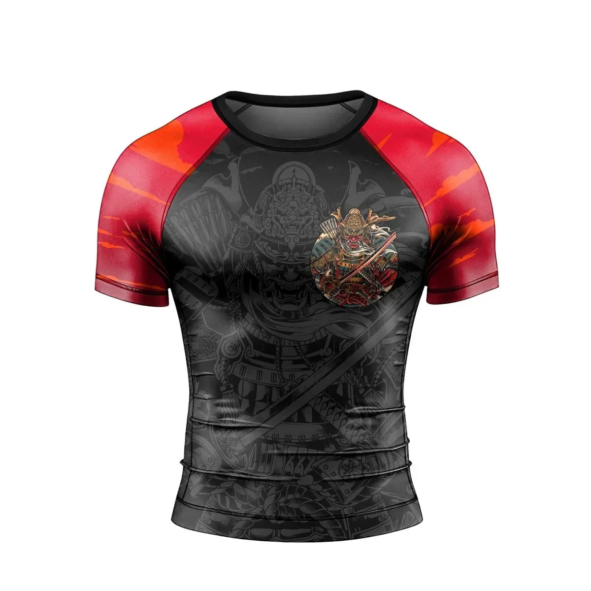 Samurai Shogun Short Sleeve Rash Guard