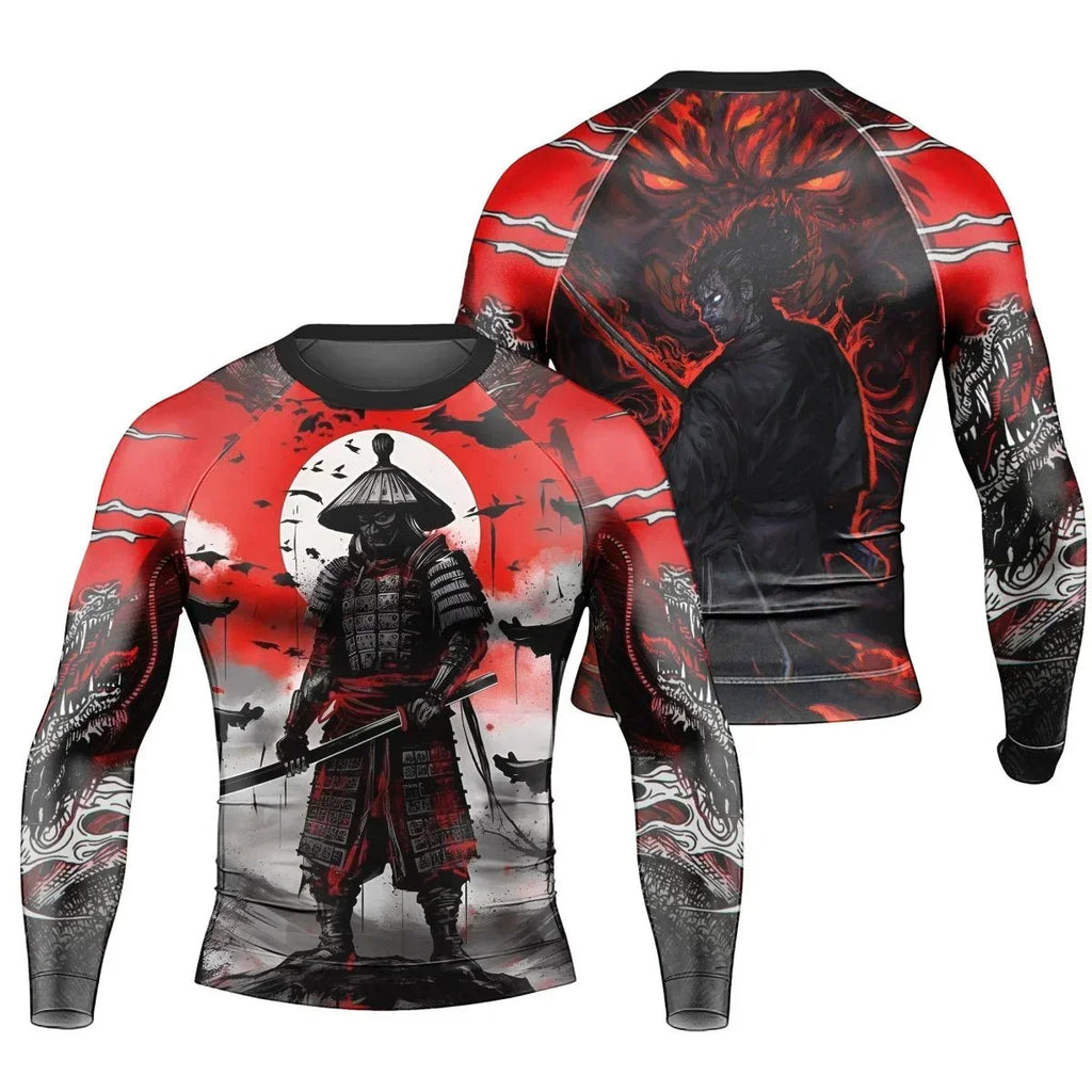 Samurai Musashi Long Sleeve Rash Guard