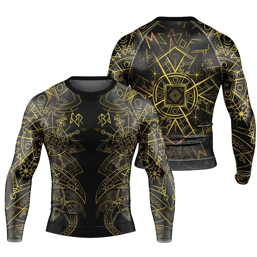 Helm Of Disguise Men's Long Sleeve Rash Guard