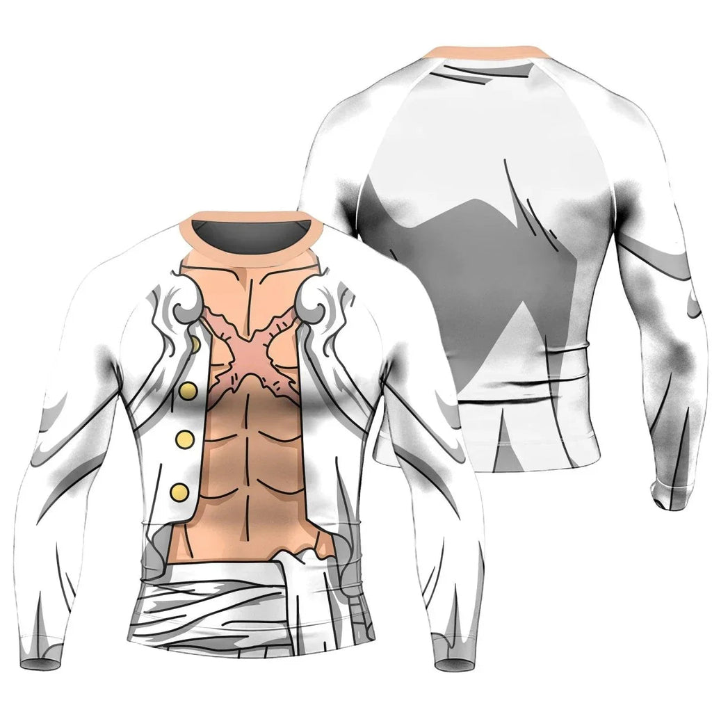 Luffy Nika Long Sleeve Rash Guard